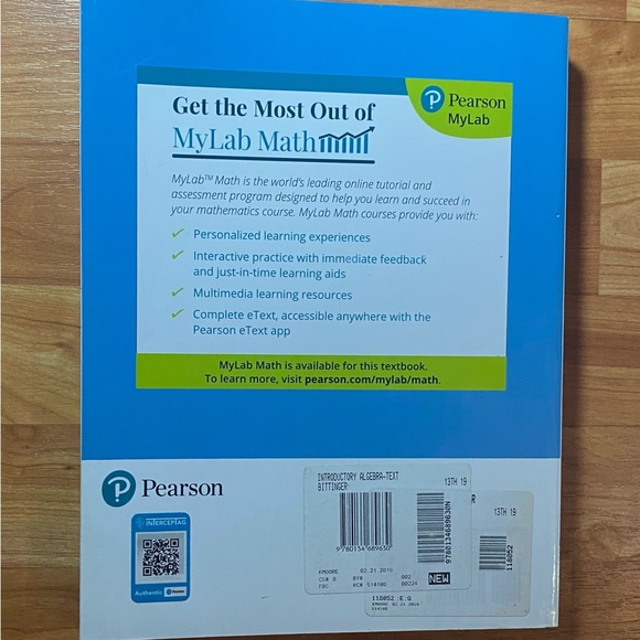 Introductory Algebra by Barbara Johnson 13th Edition - Picture 4 of 5